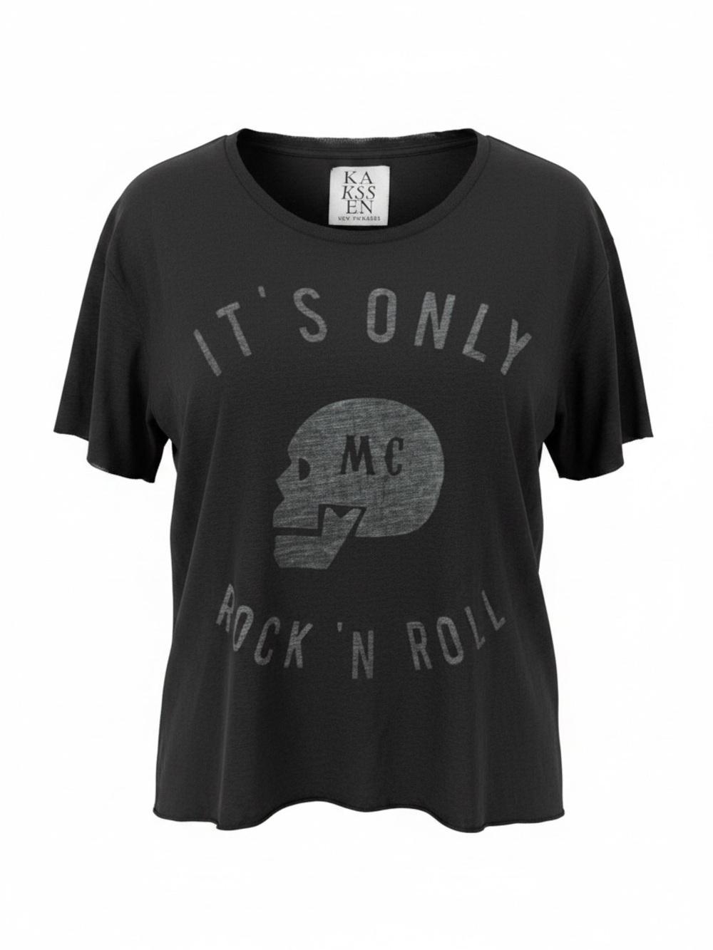 Zoe Karssen “It’s Only Rock ’N Roll” Vintage Graphic Tee Size Small - Picture 1 of 11